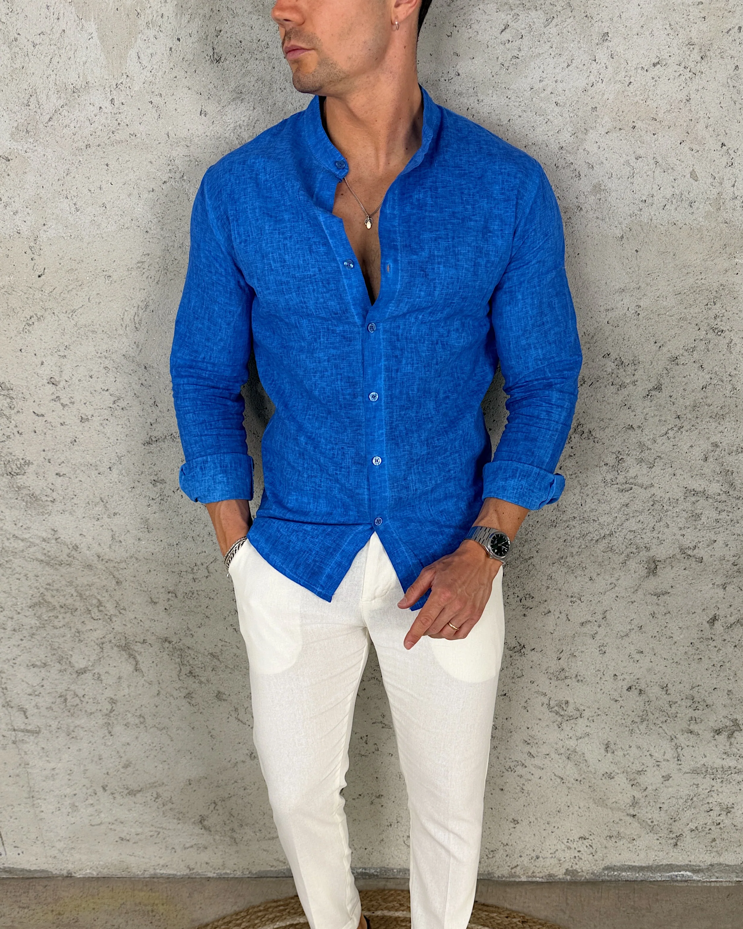 Camicia Lino Fiammato - Image 3