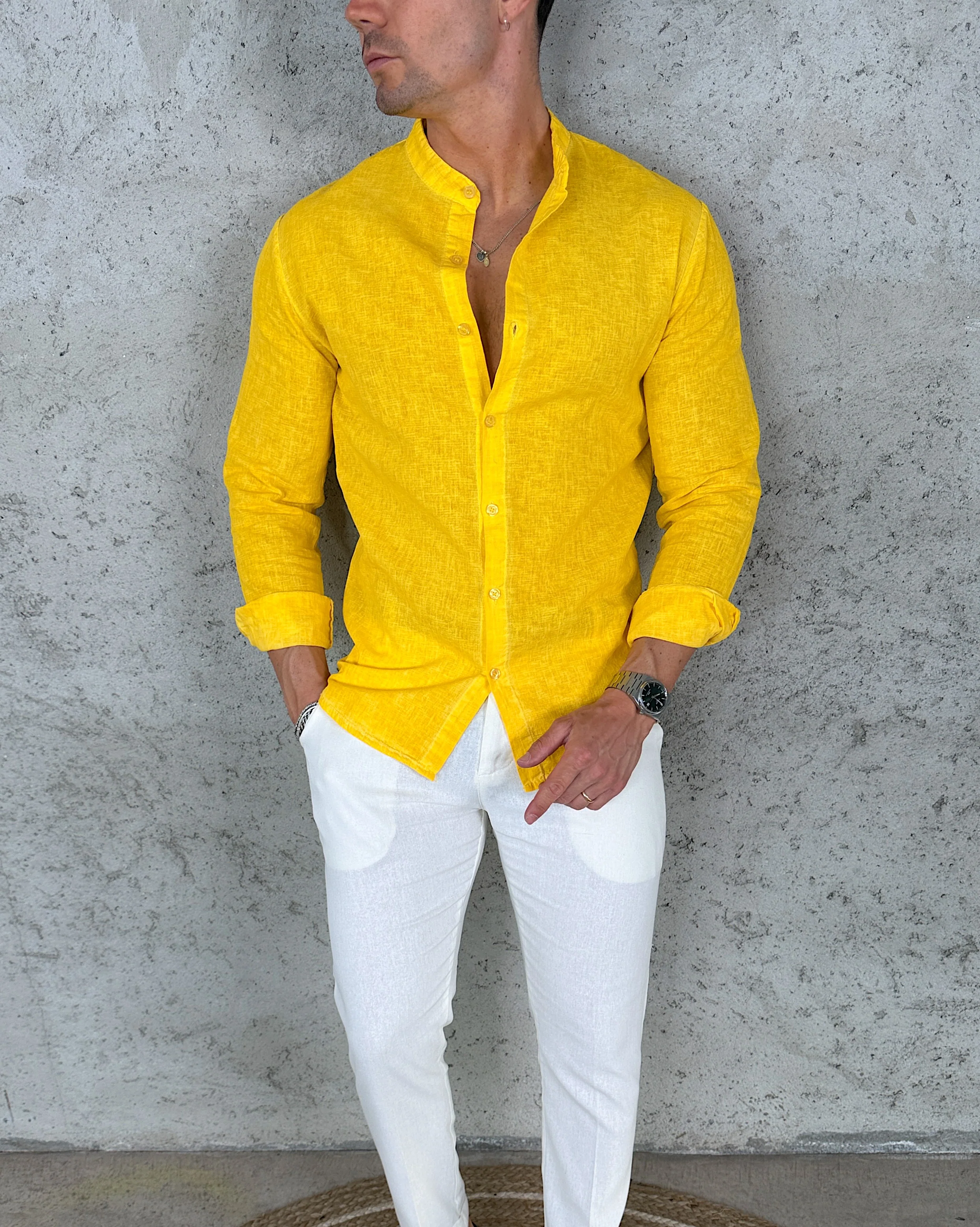 Camicia Lino Fiammato - Image 4
